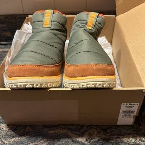 Mens LL Bean Mountain Classic Quilted Ankle Boots